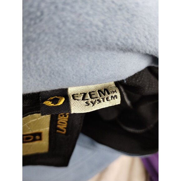 North End Ladies Medium Blue and White Secure Pockets Full Zip Fleece Jacket - Picture 5 of 8